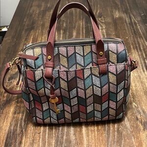 Fossil Satchel or Crossbody